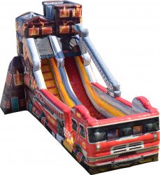 17ft Single Lane Fire Truck Slide