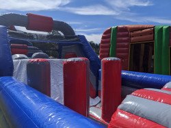 70' Ninja Obstacle Course