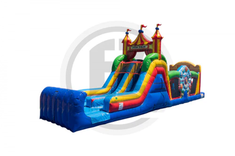 47' Carnival Obstacle Dry Slide