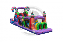 47' Sugar Rush Obstacle Dry Slide