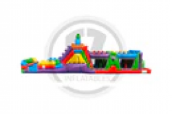 47' Building Block Obstacle Water Slide