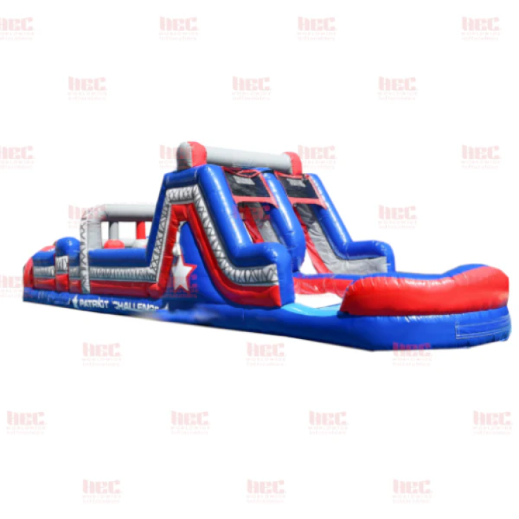 47 Ft Ninja Patriot Dry Obstacle Course