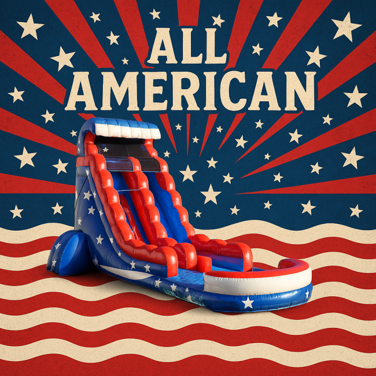22' All American Single Lane Waterslide