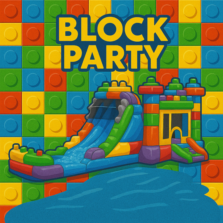 Block Party Double Lane Bounce And Slide