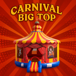 Carnival Big Top Bounce House