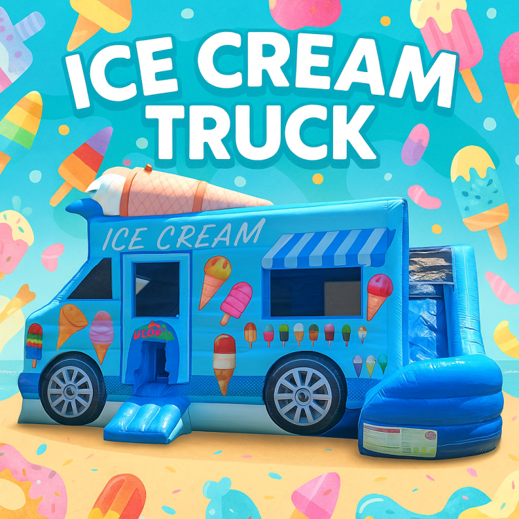 Ice Cream Truck Bounce and Slide