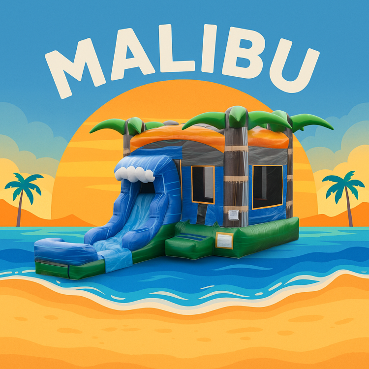 Malibu Surf Bounce and Waterslide