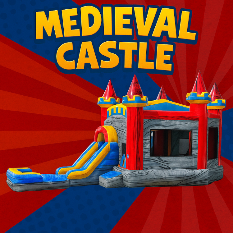 Medieval Castle Bounce and Slide