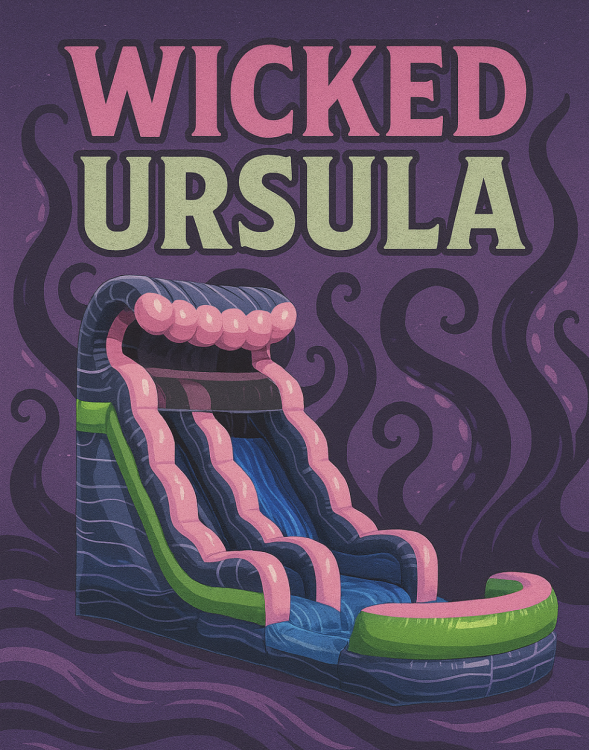 15' Wicked Ursula Waterslide