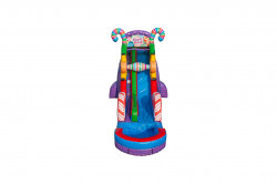 22' Sugar Rush Single Lane Waterslide