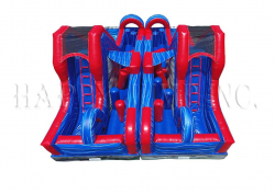 56' Double Lap Obstacle Challenge with Slide