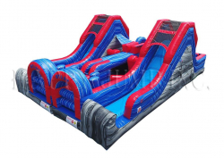 56' Double Lap Obstacle Challenge with Slide