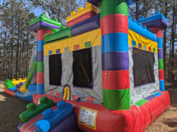 Block Party Double Lane Bounce And Waterslide