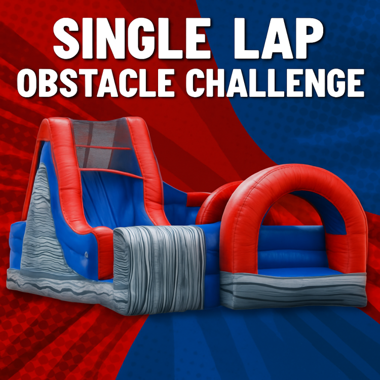 28' Single Lap Obstacle Challenge Left