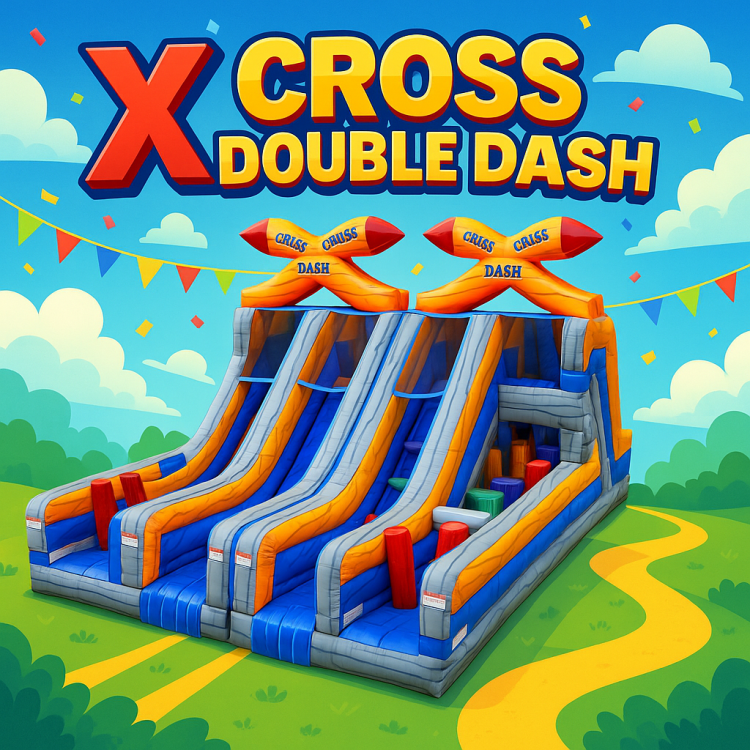 56' X Cross Double Dash Obstacle Course