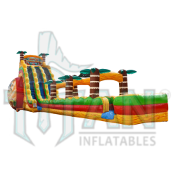 30ft Tropical Turbulence Double Lane Waterslide