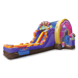 Donut Double Lane Bounce and Slide