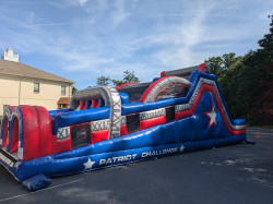 45 Ft Ninja Patriot Dry Obstacle Course