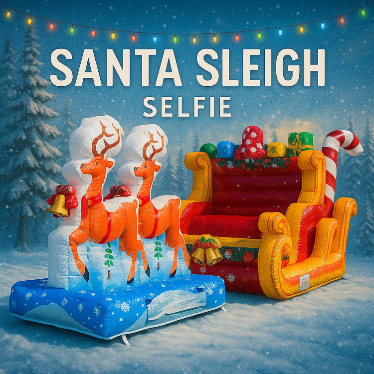Santa Sleigh Selfie