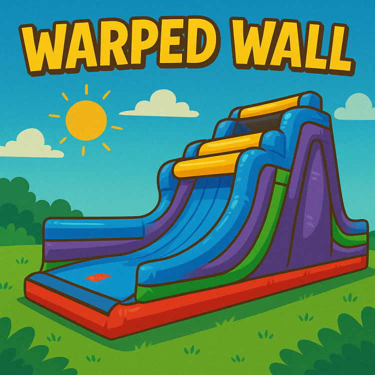 18ft Warped Wall Slide
