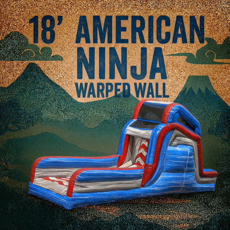 18' American Ninja Warped Wall