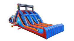 60' Triple Lane Drag Race Obstacle