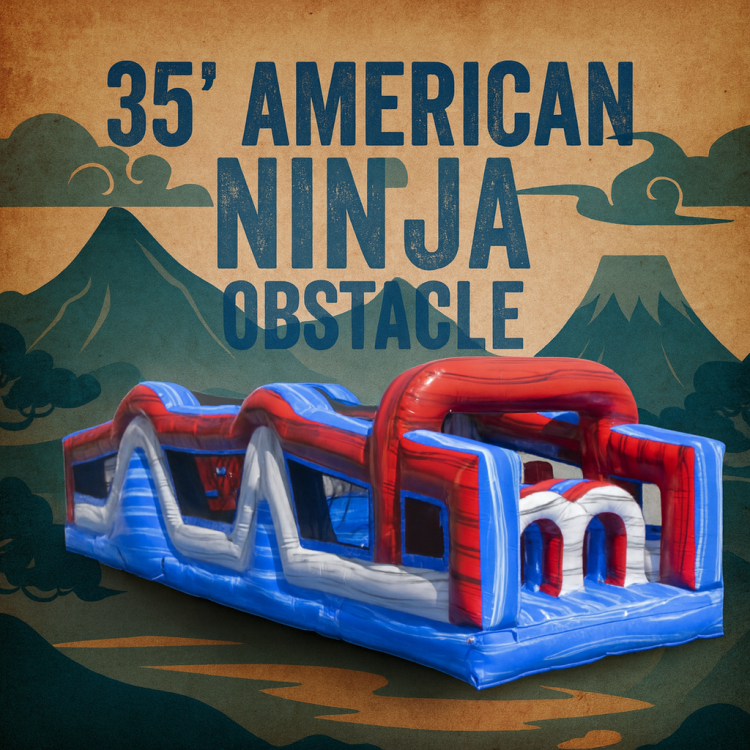 35' American Ninja Obstacle