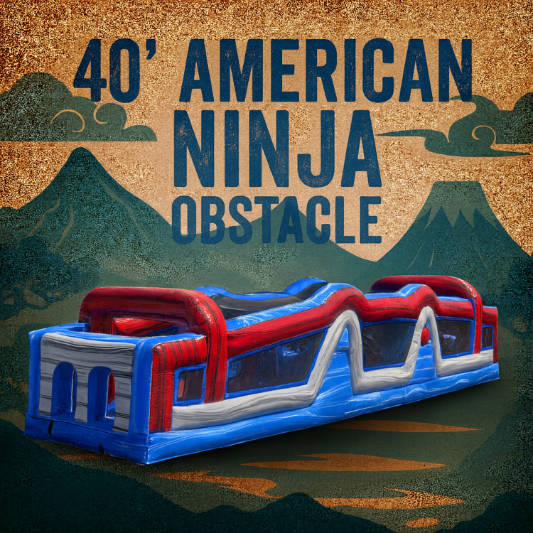 40' American Ninja Obstacle
