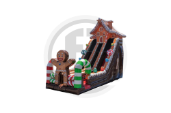 24' Gingerbread Dual Lane Dry Slide