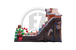 24' Gingerbread Dual Lane Dry Slide 24' Gingerbread Dual Lane Dry Slide