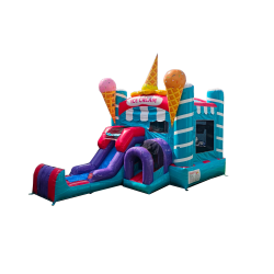 Ice Cream Cone Bounce and Slide