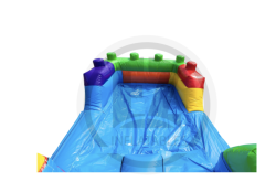 16ft Block Party Double Lane Water Slide