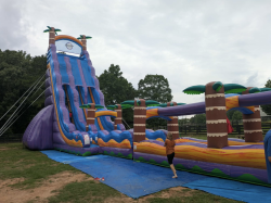 40' Tropical Mammoth Waterslide 40' Tropical Mammoth Waterslide