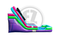 15' Butterfly Single Lane Water Slide