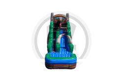 15' Jurassic Single Lane Water Slide