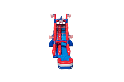 22ft Patriot Single Lane Waterslide