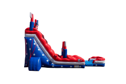22ft Patriot Single Lane Waterslide 22ft Patriot Single Lane Waterslide