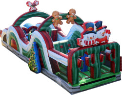 35ft Christmas Obstacle