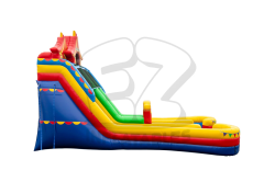 20ft Fun Fair Double Lane Slide 20ft Fun Fair Double Lane Slide