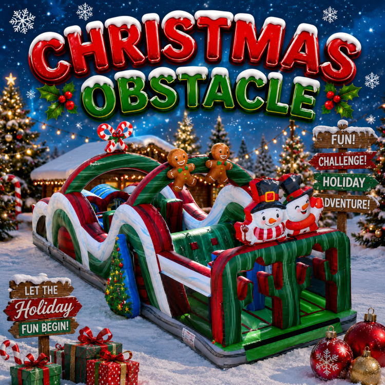 35ft Christmas Obstacle 35ft Christmas Obstacle