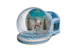 Giant Snow Globe Portrait Studio